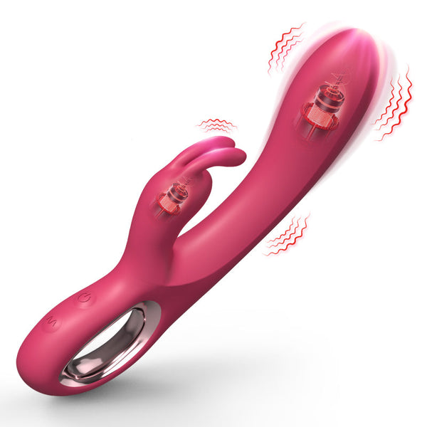 G-punktskanin vibrator med dubbla motorer