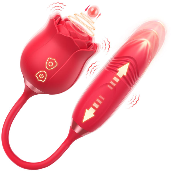 Rosvibrator med knackande och stötande lägen