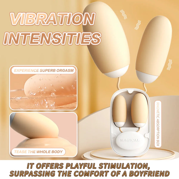 2-i-1 Klitorisvibrator & Bröstvårtsugare