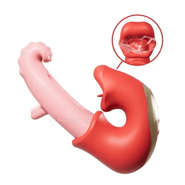 Klitorisstimulerande vibrator – vattentät med slickande och retande lägen