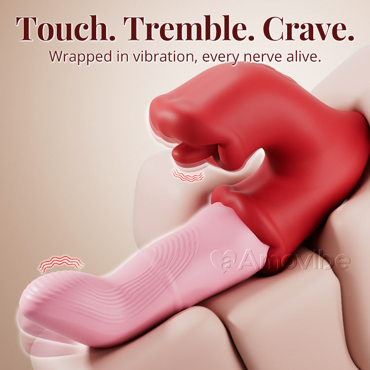 G-Spot- och klitorisvibrator – tungliknande rörelse, vattentät