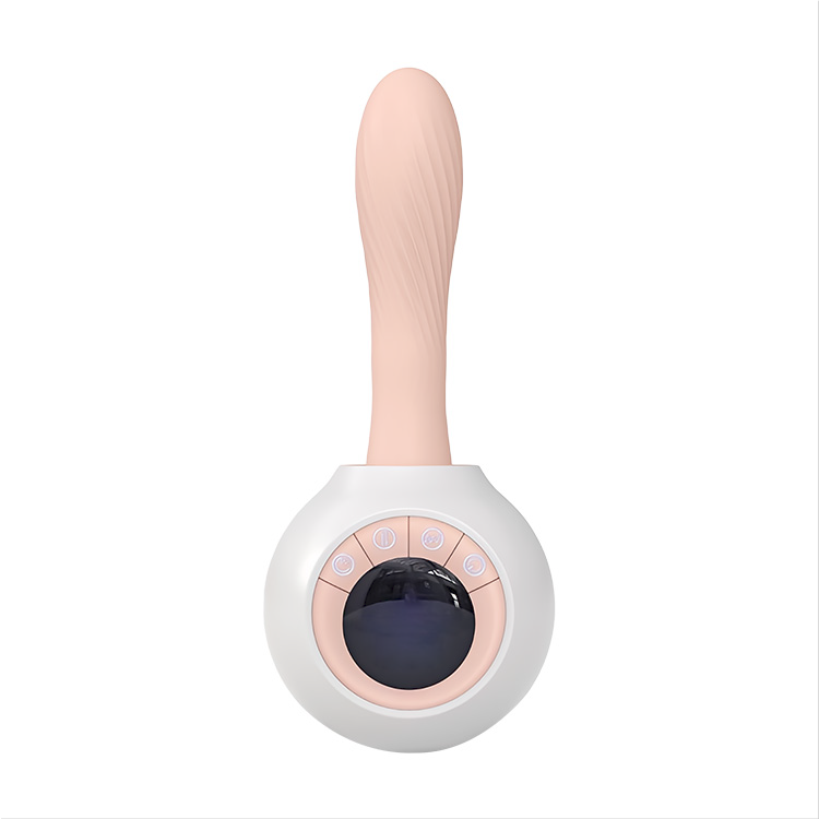 Stötande & Vibrerande Sexmaskin med Värmefunktion & Fjärrkontroll