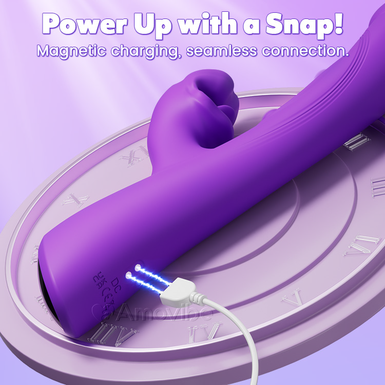 Kissing & Triple-Tap Vibrator – Klitoris- och G-punktsstimulering
