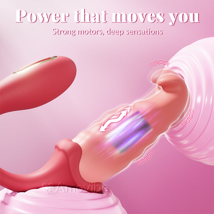 App-styrd G-punktsvibrator: Pulserande C-punkt, Tyst