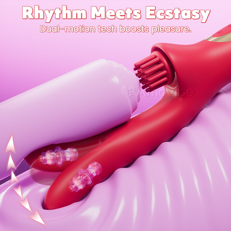 Sensuell Come-Hither Rabbit Vibrator med Kittlande Vibration