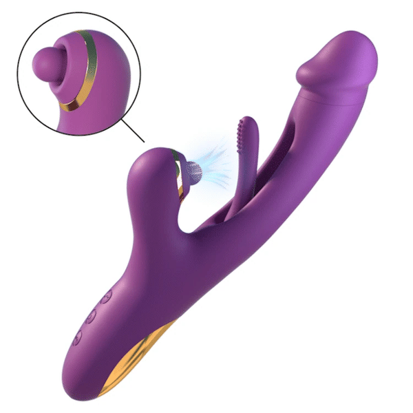 G-Pro2 Vibrator med flaxande, vibration och klitoris